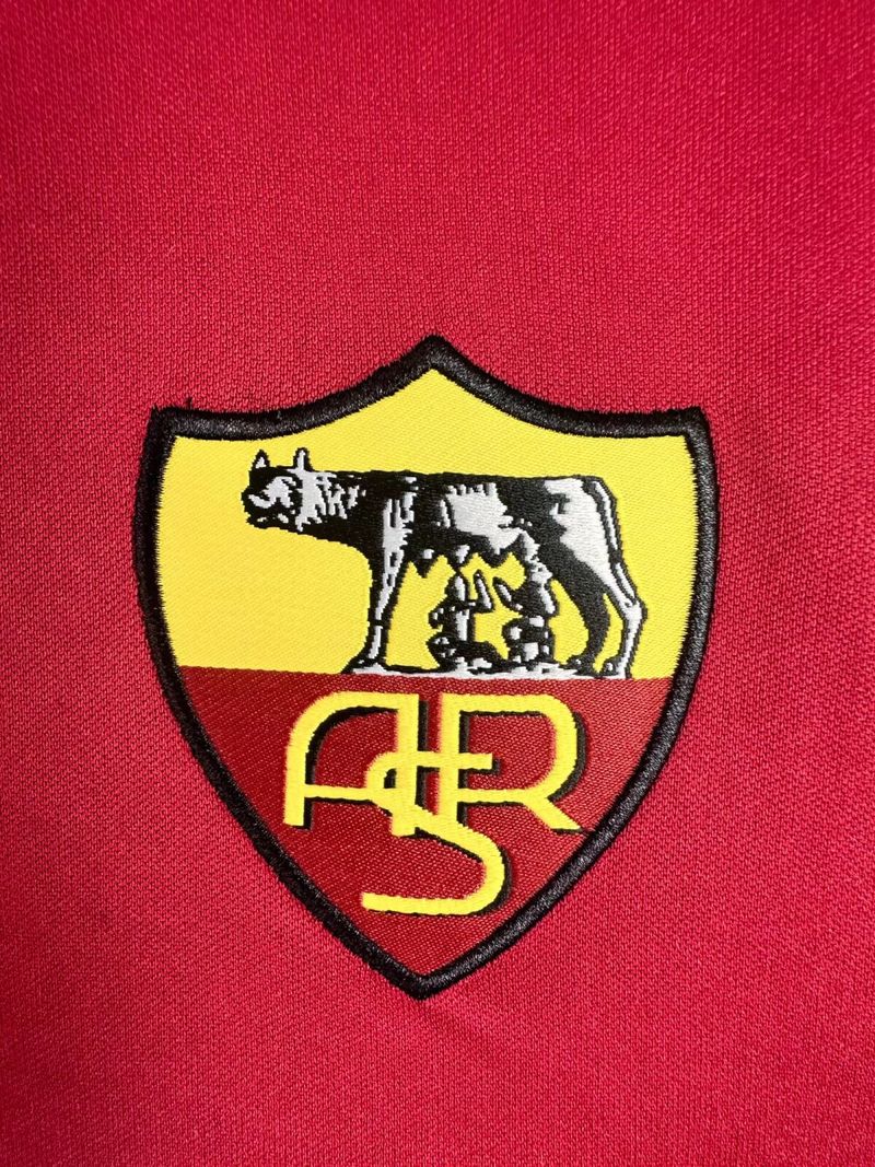 Retro AS Roma 1998-1999 home Long Sleeve image 7
