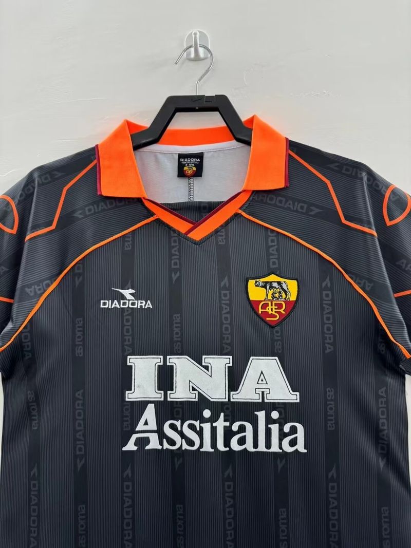 Retro AS Roma 1999-2000 away image 3