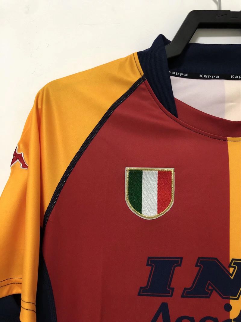 Retro AS Roma 2000-2001 home image 5
