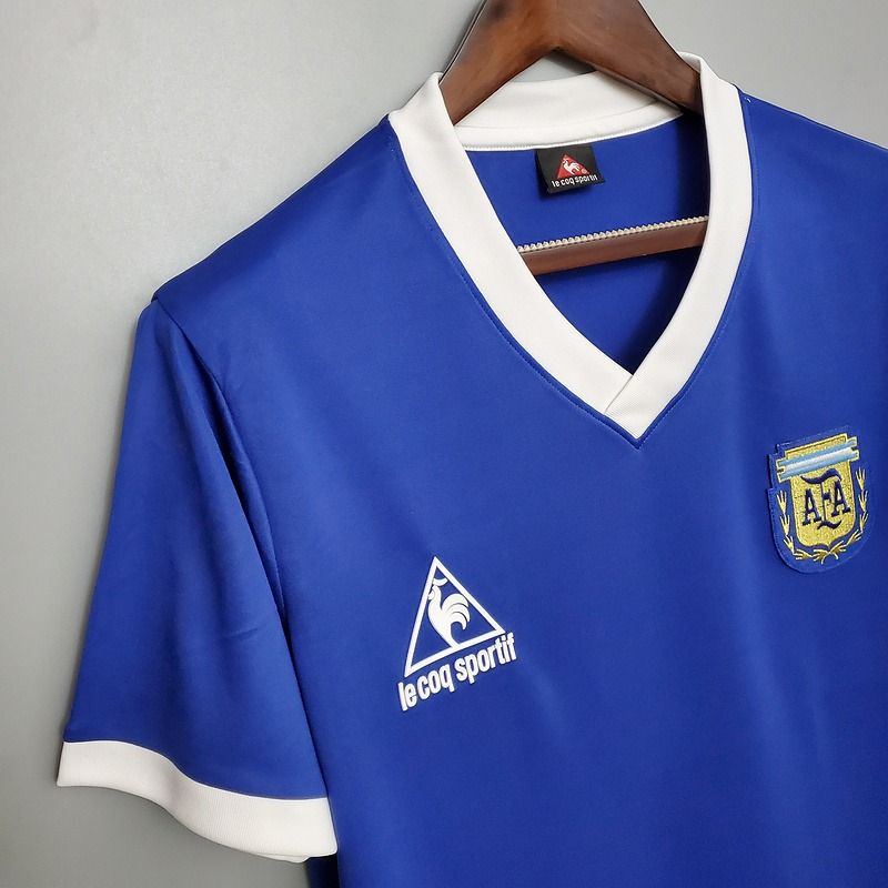 Retro Argentina national 1986 away image 5