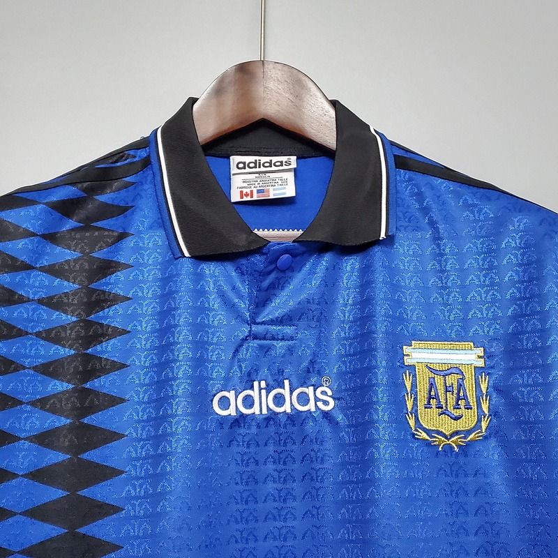 Retro Argentina national 1994 away image 3