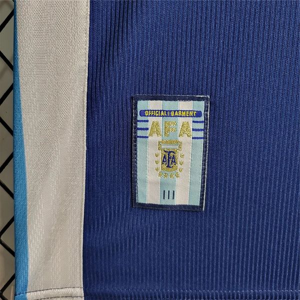 Retro Argentina national 1998 away image 6