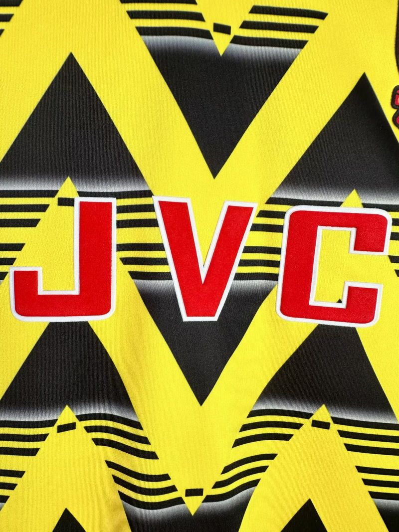 Retro Arsenal FC 1991-1993 away Long Sleeve image 5
