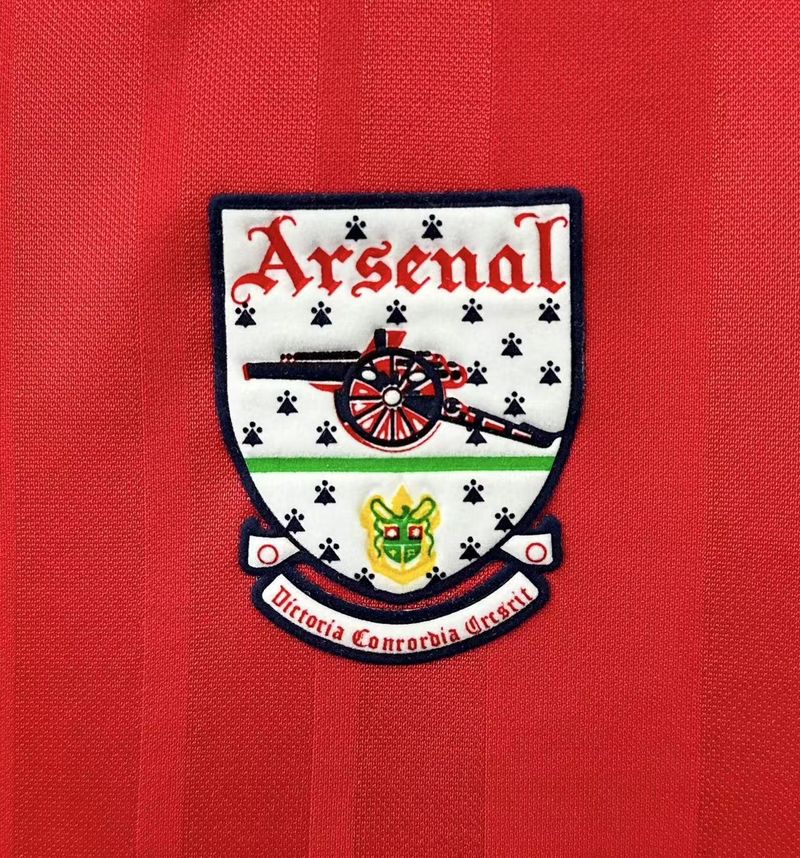 Retro Arsenal FC 1992-1994 home Long Sleeve image 9