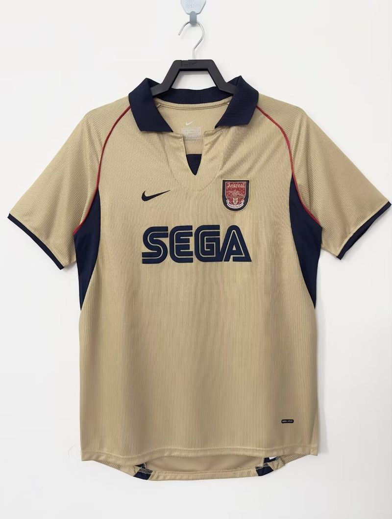 Retro Arsenal FC 2001-2002 away