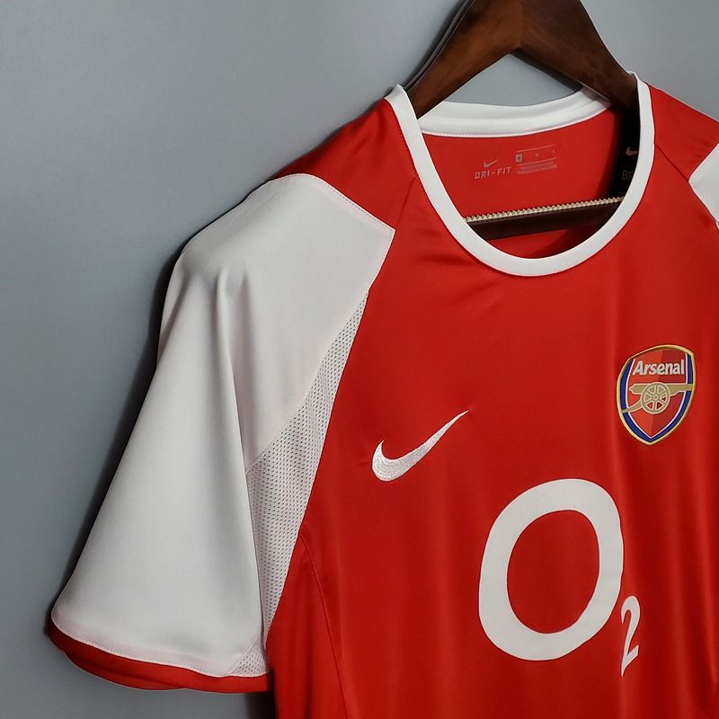 Retro Arsenal FC 2002-2004 home image 5