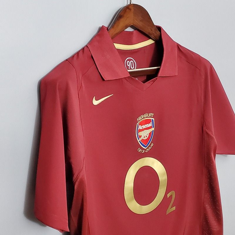 Retro Arsenal FC 2005-2006 home image 4