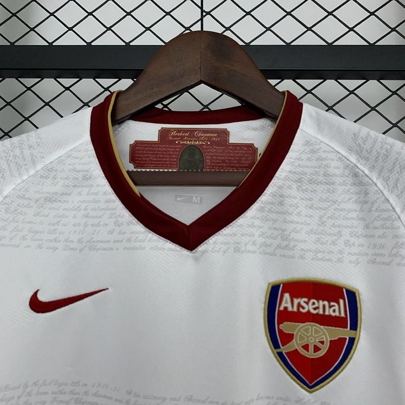 Retro Arsenal FC 2007-2008 away image 3