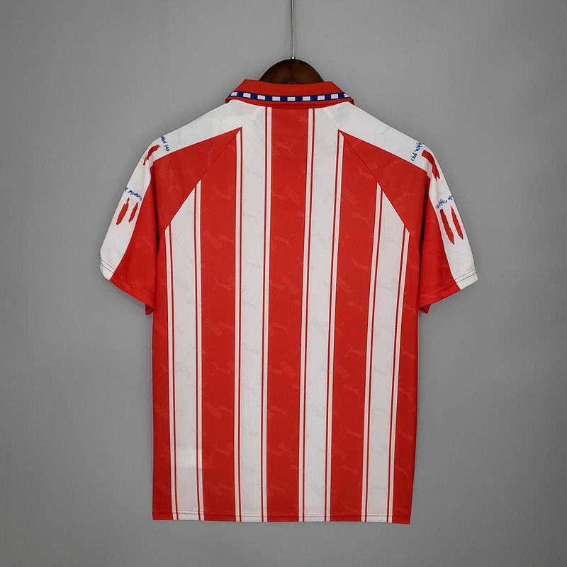 Retro Atletico Madrid 1994-1995 home image 2