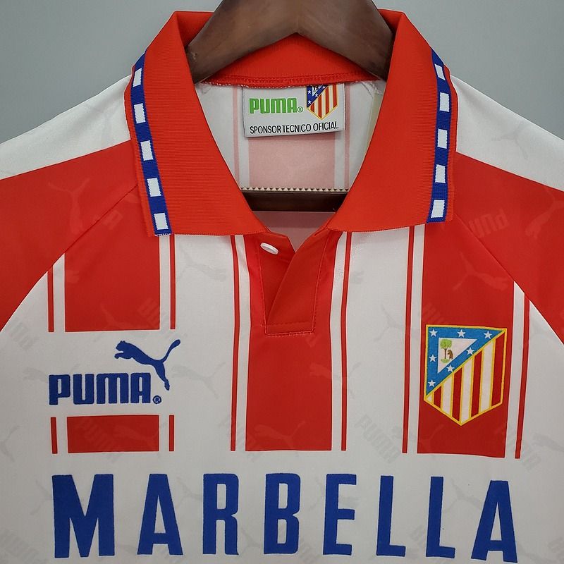 Retro Atletico Madrid 1994-1995 home image 3
