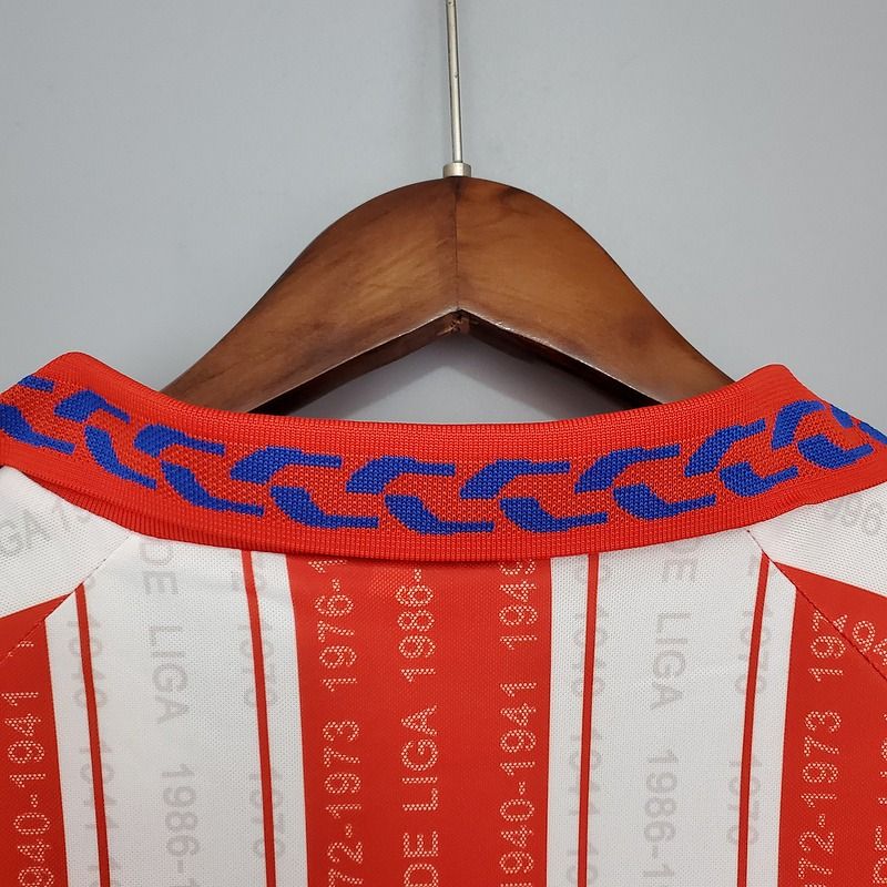 Retro Atletico Madrid 1995-1996 home image 4