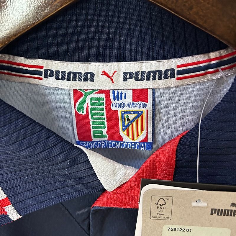 Retro Atletico Madrid 1997-1998 away image 5