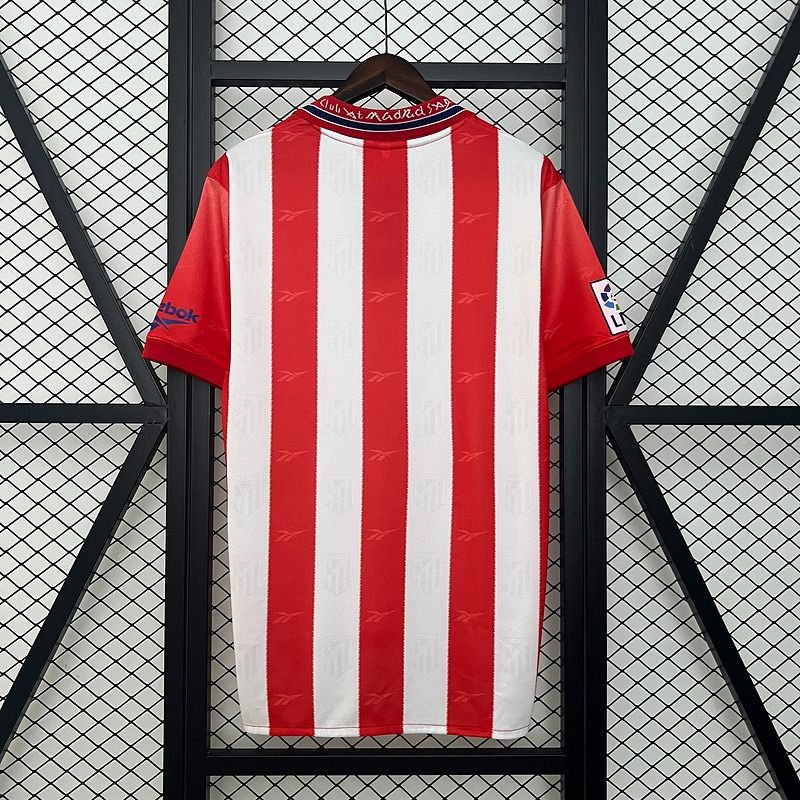 Retro Atletico Madrid 1998-1999 home image 2
