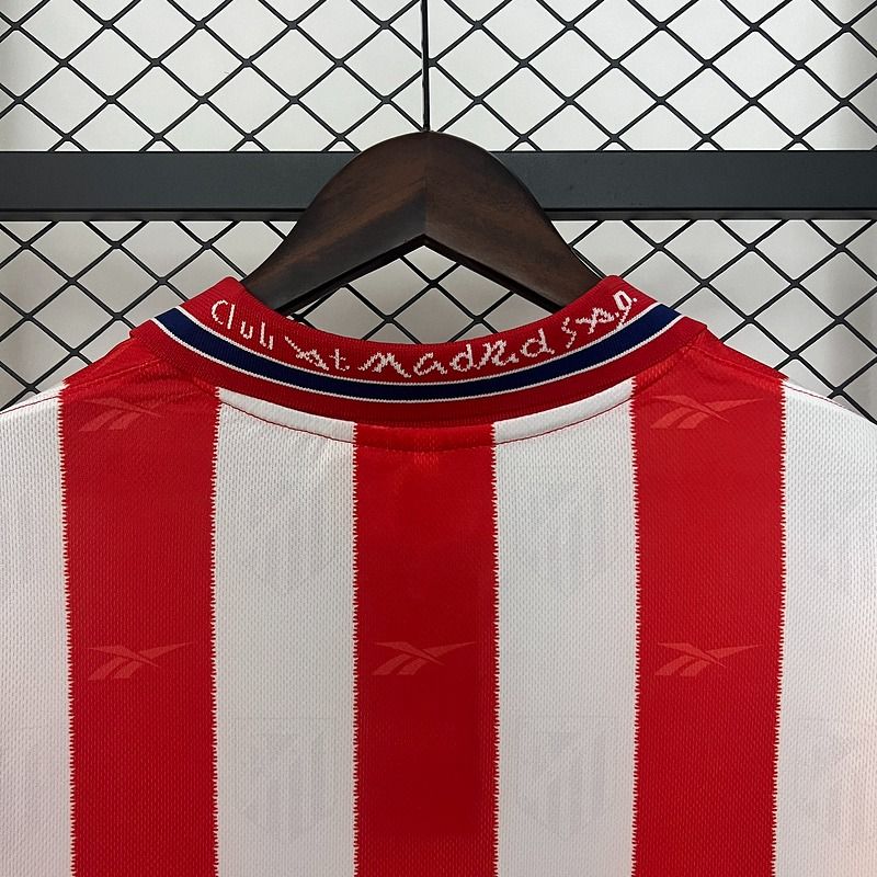 Retro Atletico Madrid 1998-1999 home image 4