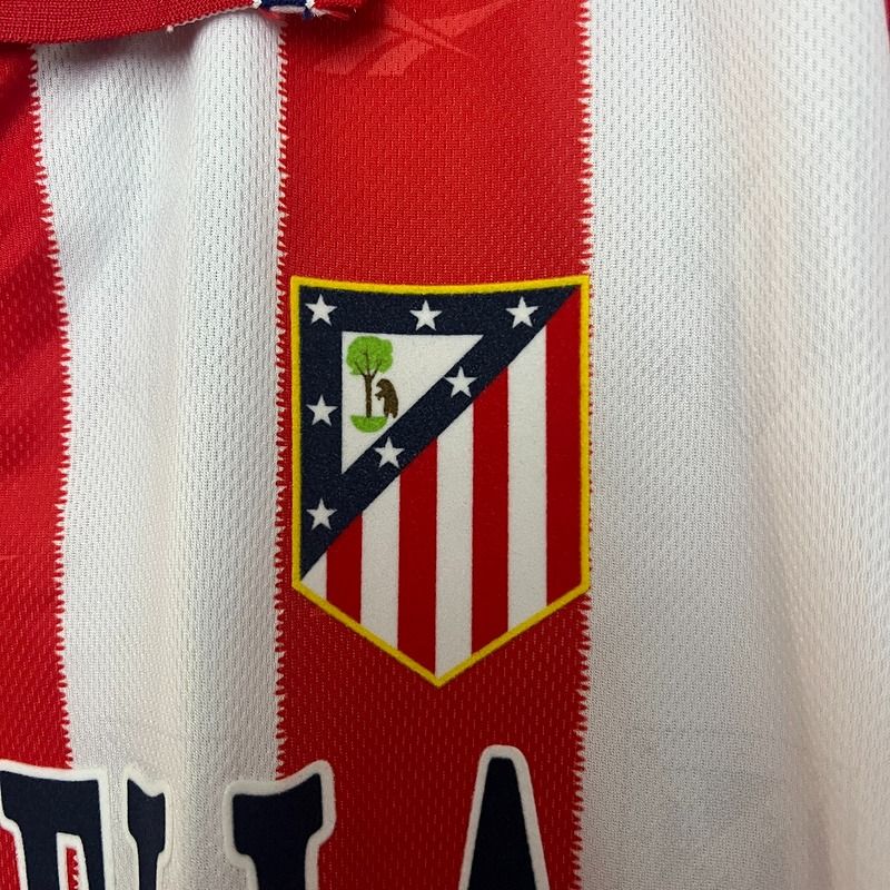 Retro Atletico Madrid 1998-1999 home image 5