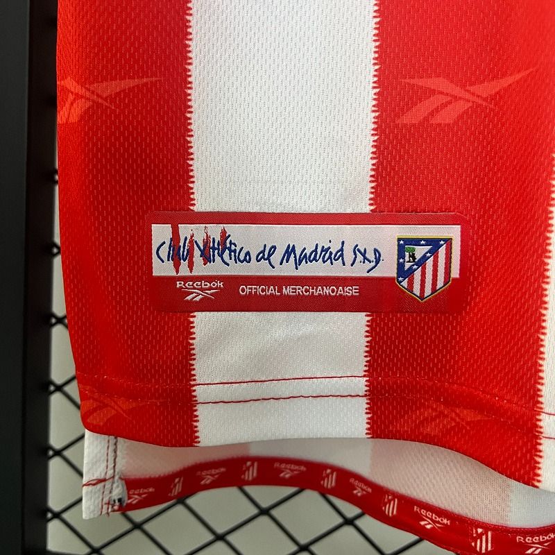 Retro Atletico Madrid 1998-1999 home image 7