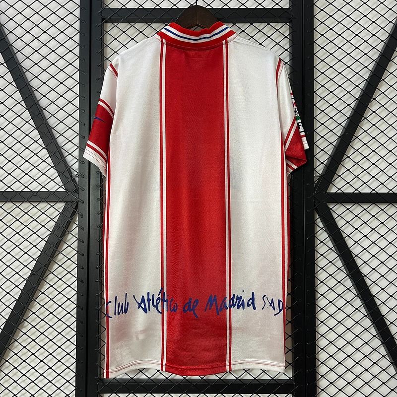 Retro Atletico Madrid 1999-2000 home image 2