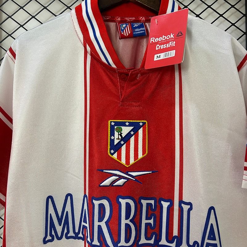Retro Atletico Madrid 1999-2000 home image 3