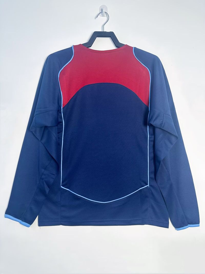 Retro Atletico Madrid 2004-2005 away Long Sleeve image 2