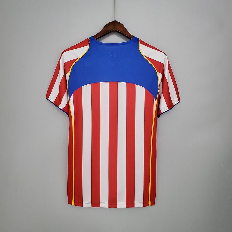 Retro Atletico Madrid 2004-2005 home image 2
