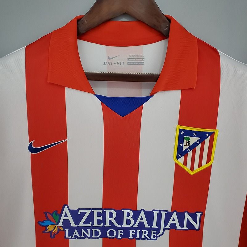 Retro Atletico Madrid 2013-2014 home image 3