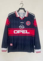 Retro Bayern M?nchen 1997-1999 home Long Sleeve