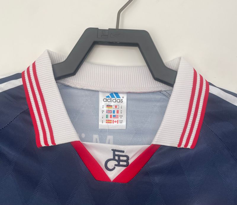 Retro Bayern M?nchen 1997-1999 home Long Sleeve image 3