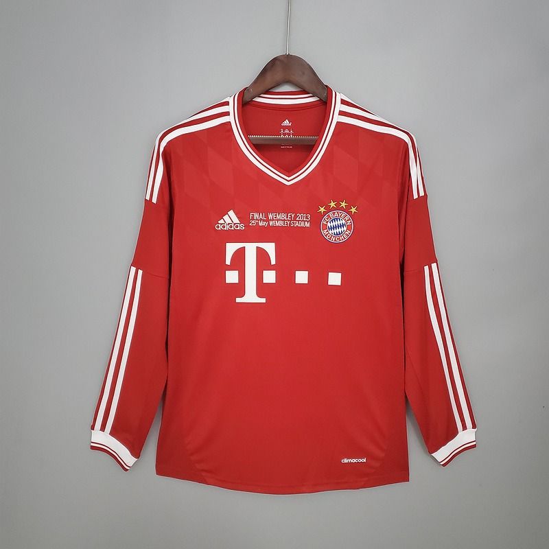 Retro Bayern M?nchen 2013-2014 home Long Sleeves