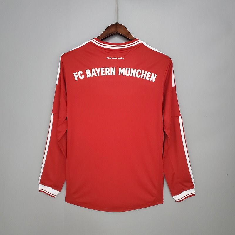 Retro Bayern M?nchen 2013-2014 home Long Sleeves image 2