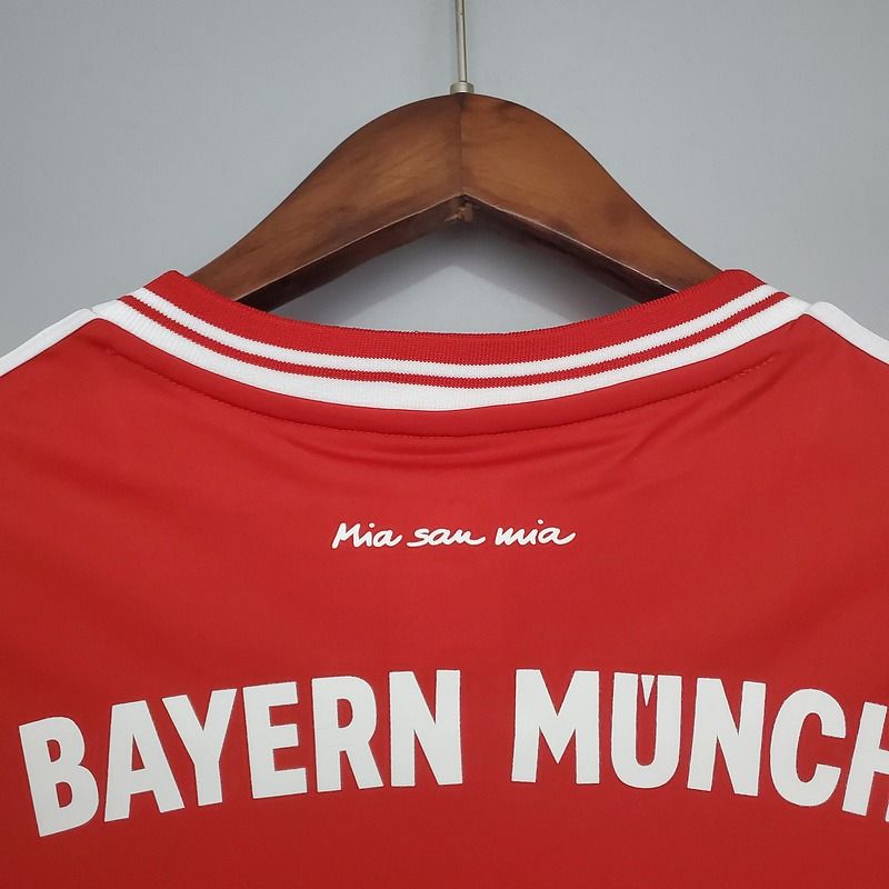 Retro Bayern M?nchen 2013-2014 home Long Sleeves image 5