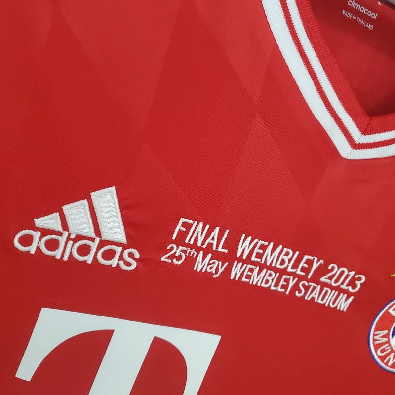 Retro Bayern M?nchen 2013-2014 home Long Sleeves image 7