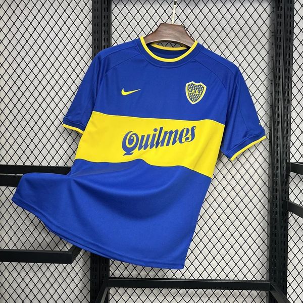 Retro Boca Juniors 2000-2001 home image 3