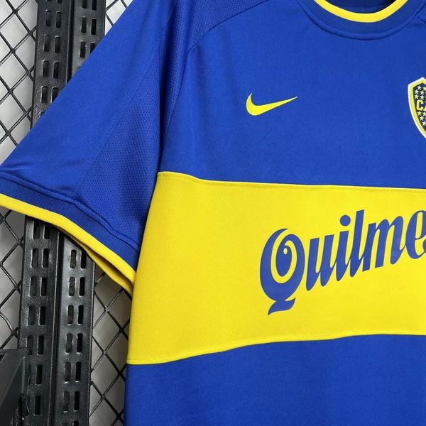 Retro Boca Juniors 2000-2001 home image 4