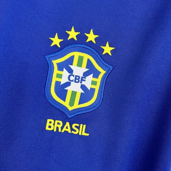 Retro Brazil national 1998 away image 3
