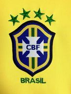 Retro Brazil national 1998 home Long Sleeve image 5