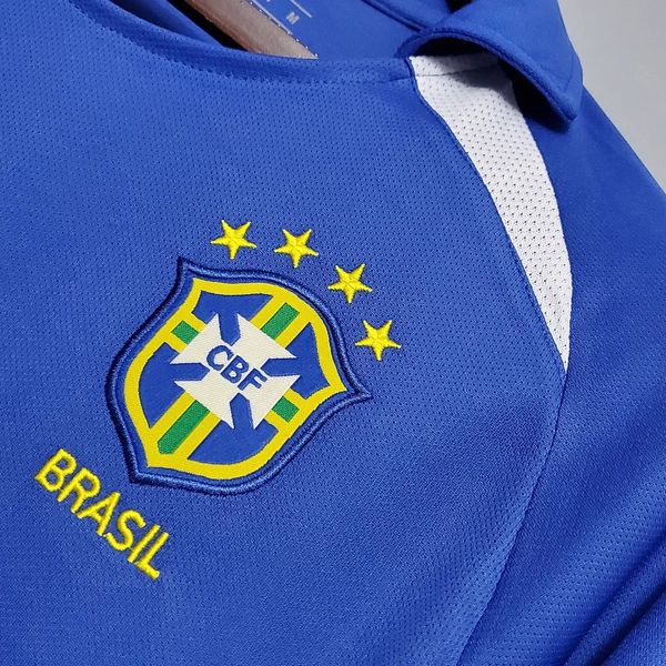 Retro Brazil national 2002 away image 5