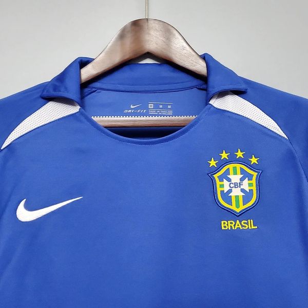 Retro Brazil national 2002 away image 6