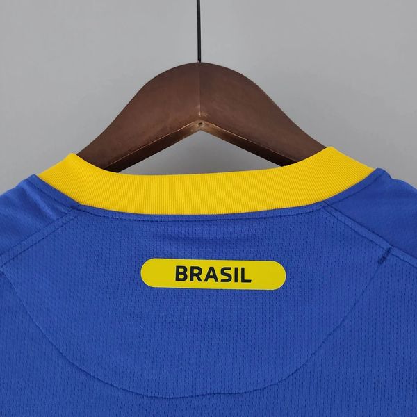 Retro Brazil national 2010 away image 4