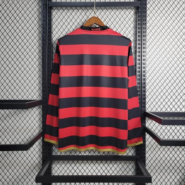 Retro CR Flamengo 2008-2009 home Long Sleeve image 2