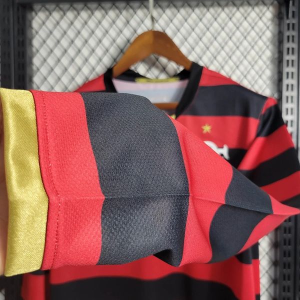 Retro CR Flamengo 2008-2009 home Long Sleeve image 6