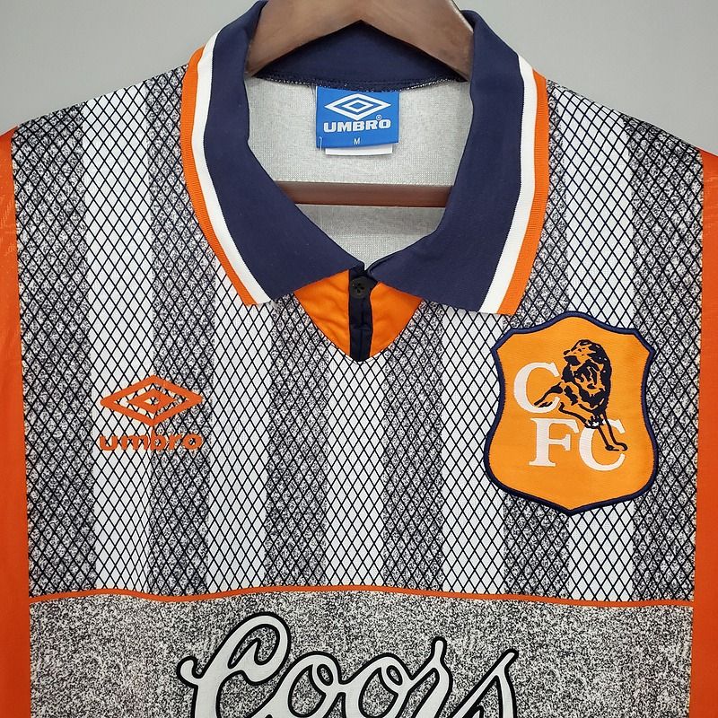 Retro Chelsea FC 1994-1996 away image 3