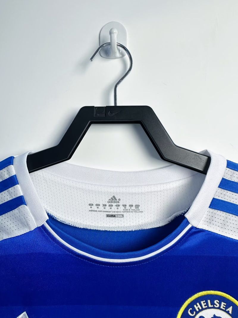 Retro Chelsea FC 2011-2012 home Long Sleeve image 5