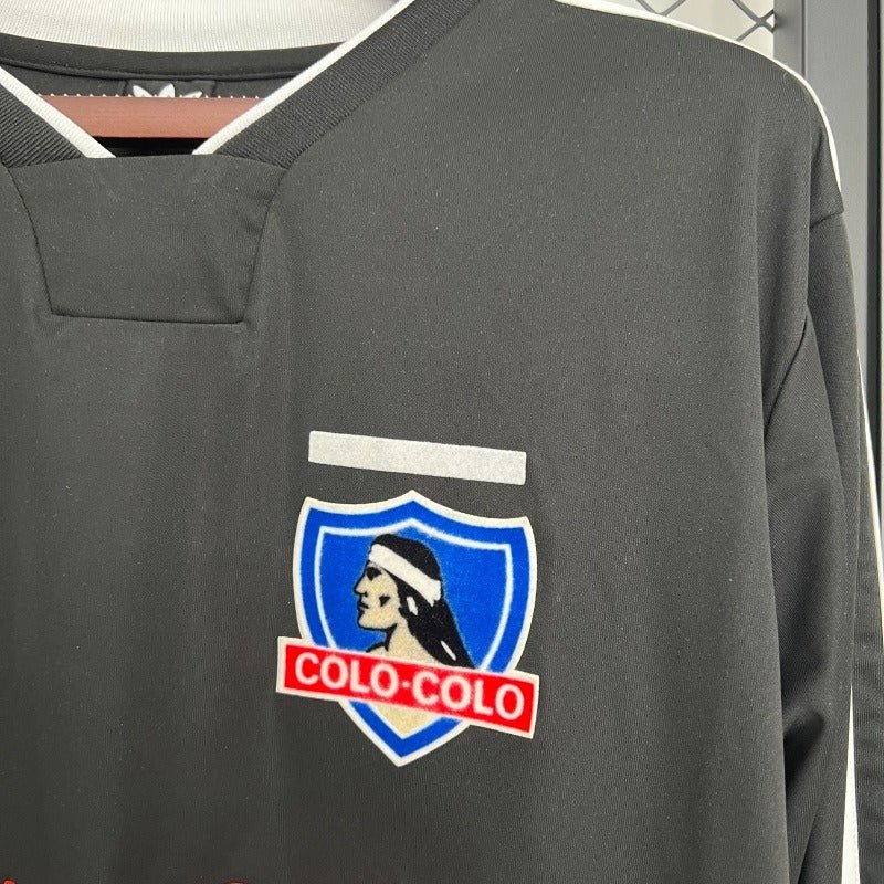 Retro Colo-Colo 1991 black Long sleeves image 4
