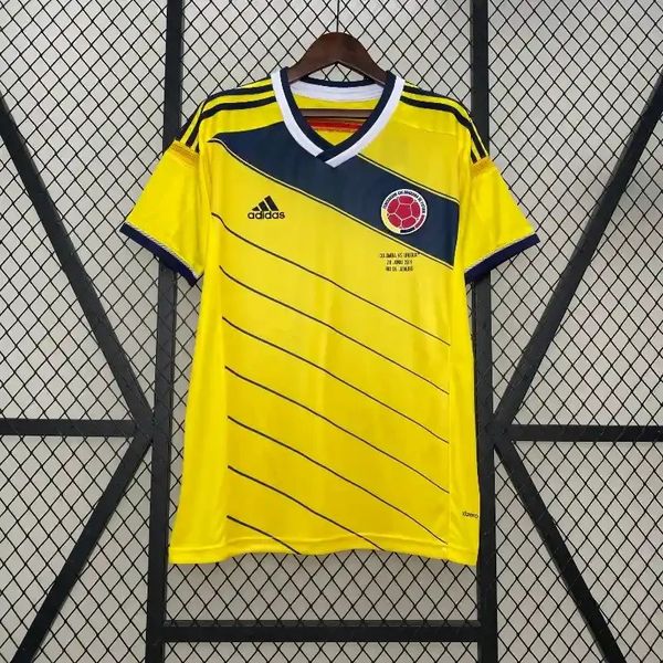Retro Colombia national 2014 home
