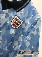 Retro England national 1990 second away image 6