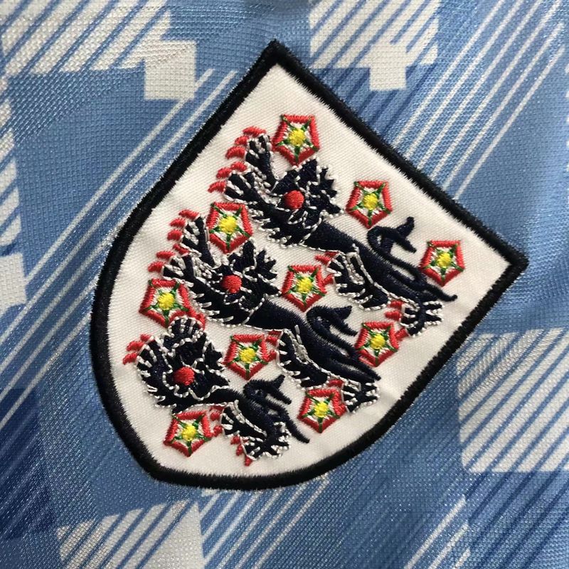 Retro England national 1990 second away image 9