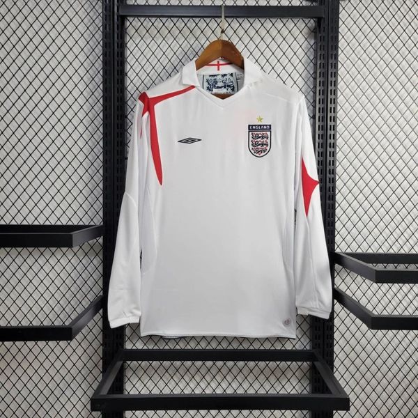 Retro England national 2006 home Long Sleeve