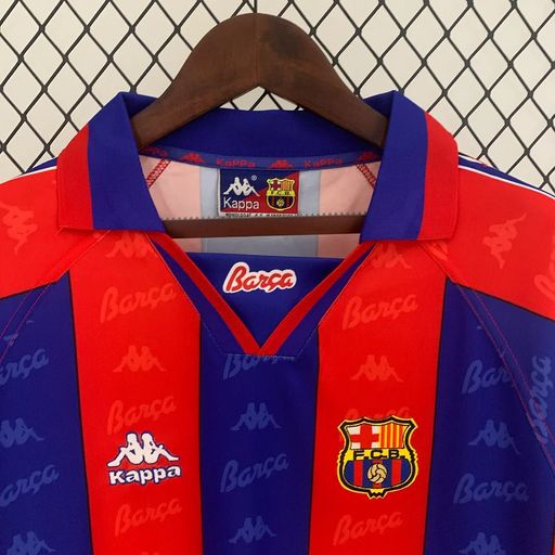 Retro FC Barcelona 1996-1997 home Long Sleeve image 3