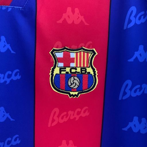 Retro FC Barcelona 1996-1997 home Long Sleeve image 7