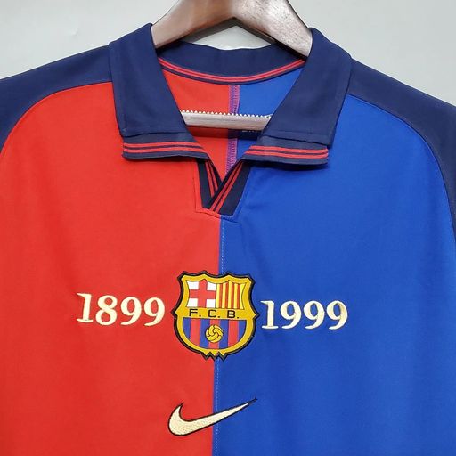 Retro FC Barcelona 1999 100th anniversary image 3